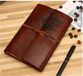 Vintage faux leather traveller's journal