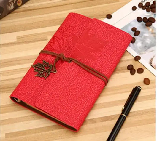 Vintage faux leather traveller's journal