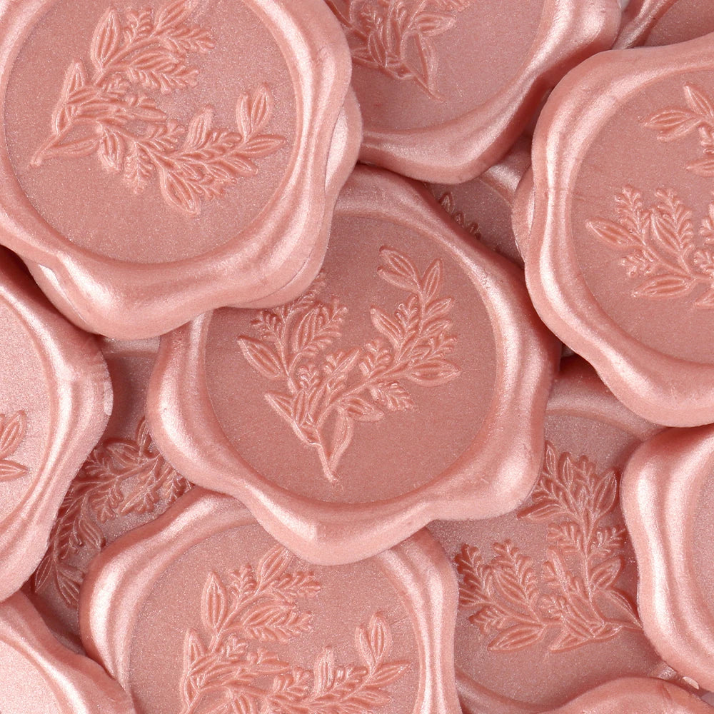 Eucalyptus wax seal stickers in assorted colours