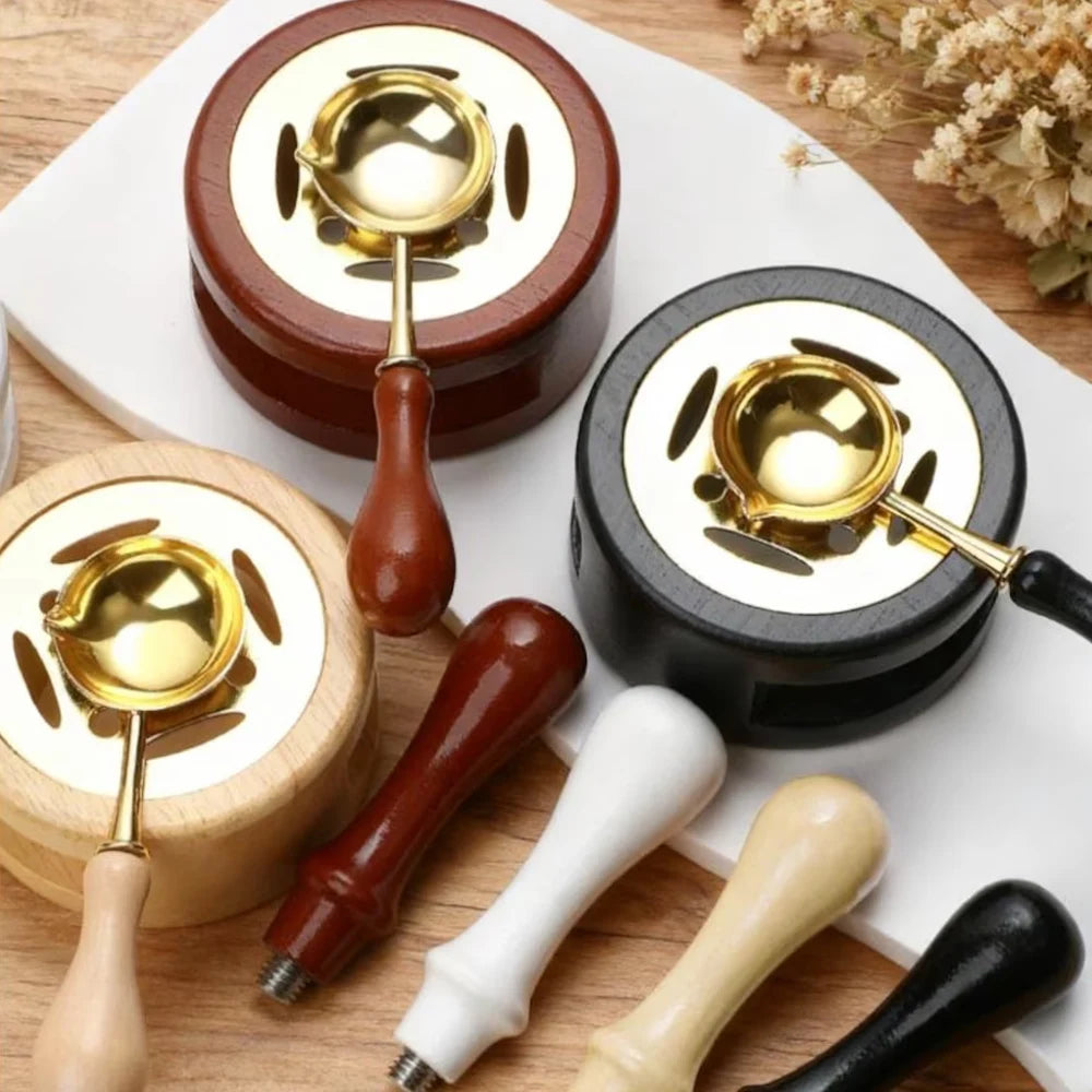 Vintage wax melting stove kit for wax seals