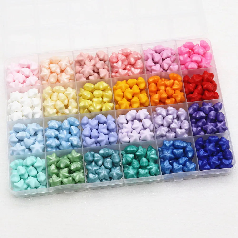 Retro wax bead box for wedding invitation wax seals