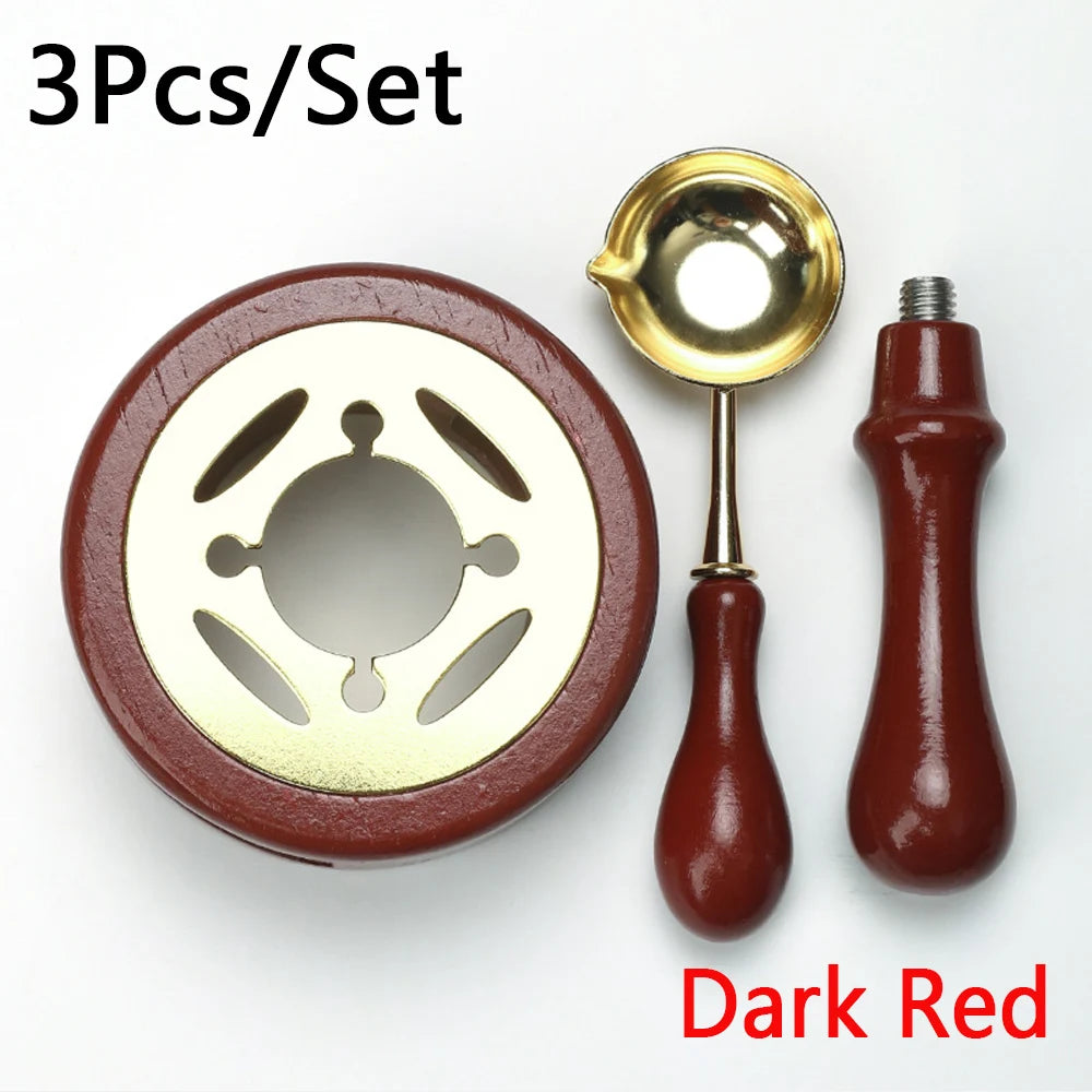 Vintage wax melting stove kit for wax seals