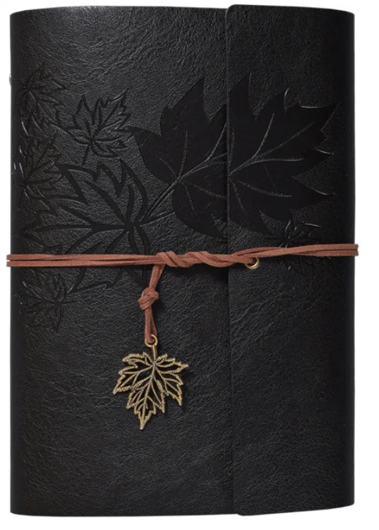 Vintage faux leather traveller's journal