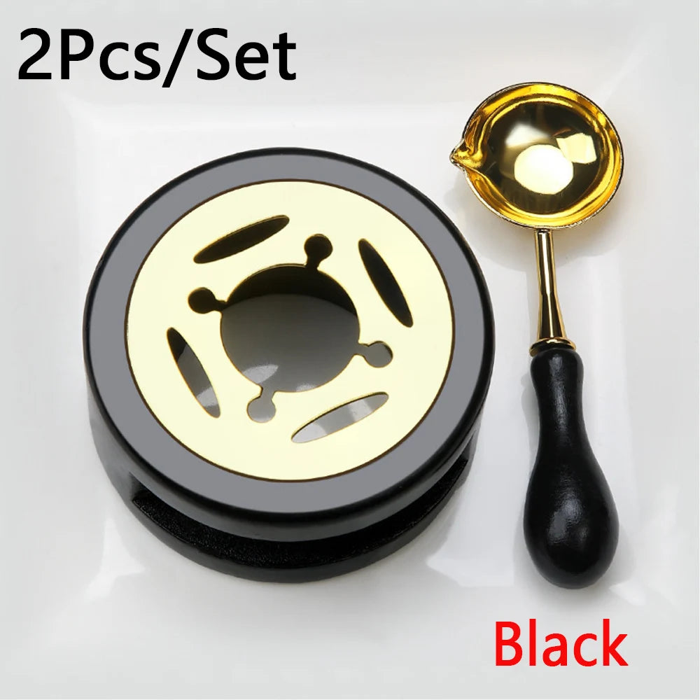 Vintage wax melting stove kit for wax seals
